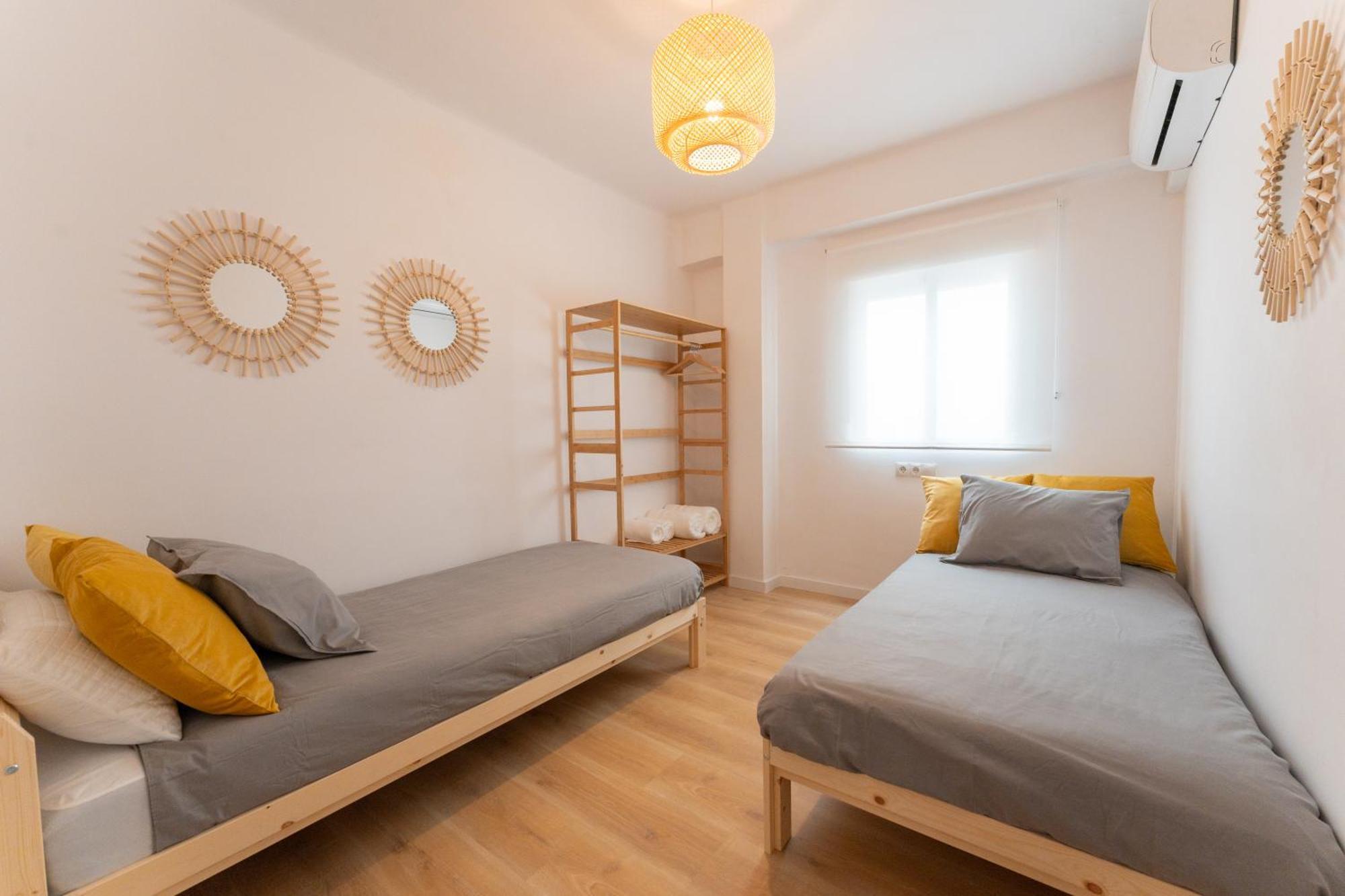 شقة Malaga Lux Oasis - Modern 3Br, Fast Wifi, Smarttv المظهر الخارجي الصورة